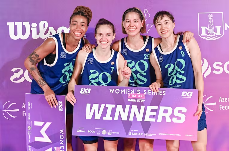 Düsseldorf ZOOS go unbeaten to win FIBA 3x3 Women's Series stop in Baku