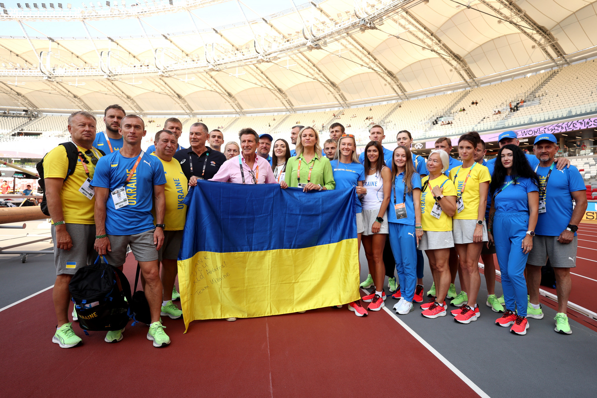 World Athletics provides equipment to support Ukrainian athletes