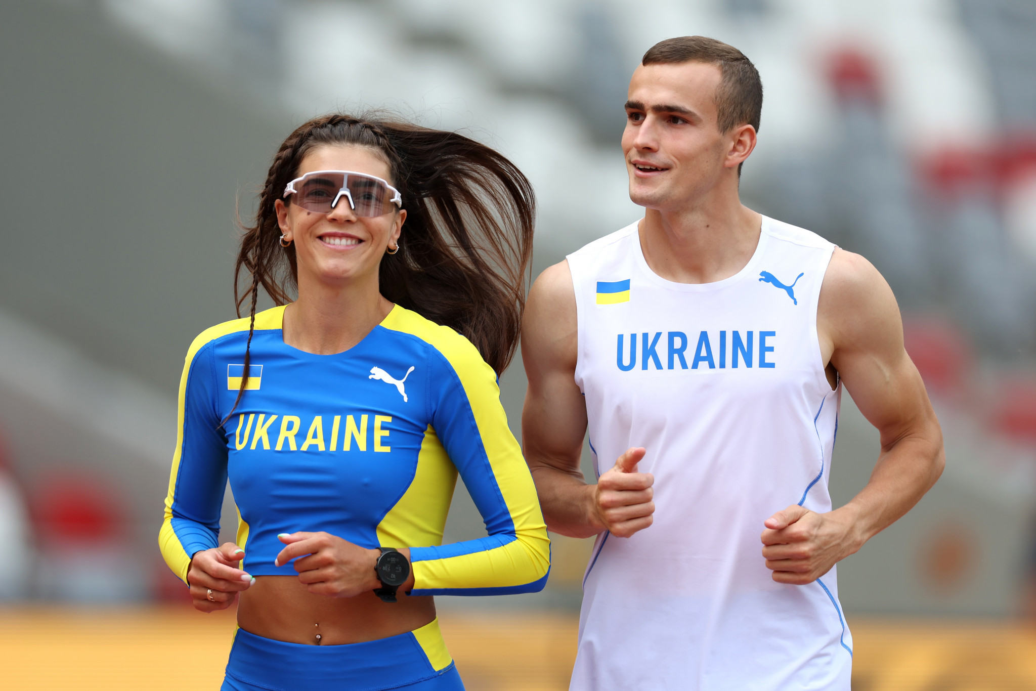 Ukraine has been represented by 29 athletes at the World Athletics Championships in Budapest, but is still awaiting its first medal ©Getty Images