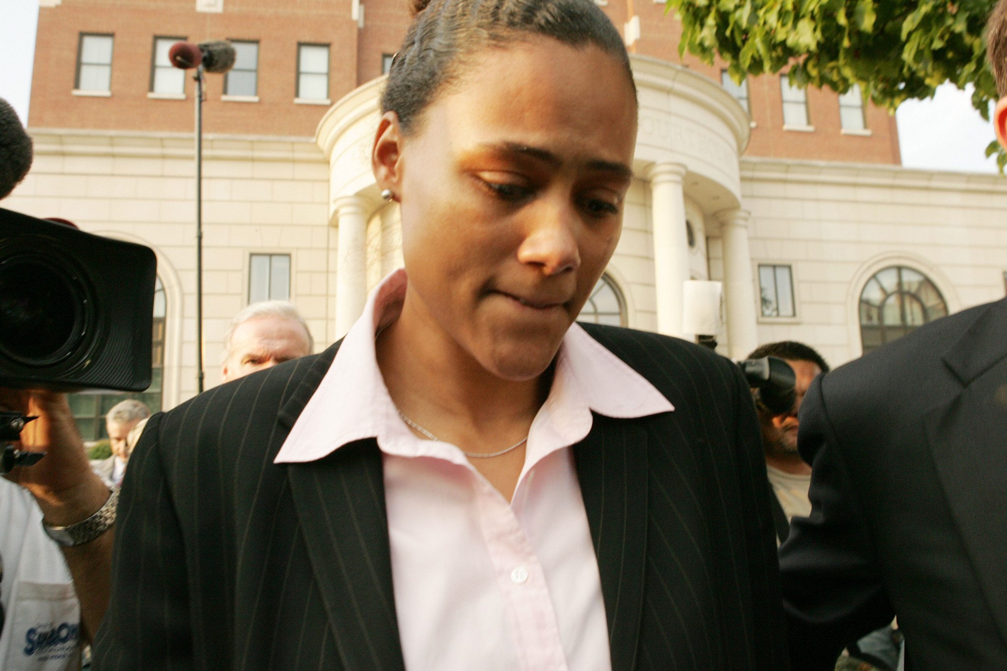 Marion Jones always denied knowingly taken banned performance-enhancing drugs but was sent to prison in the United States for perjury ©Getty Images