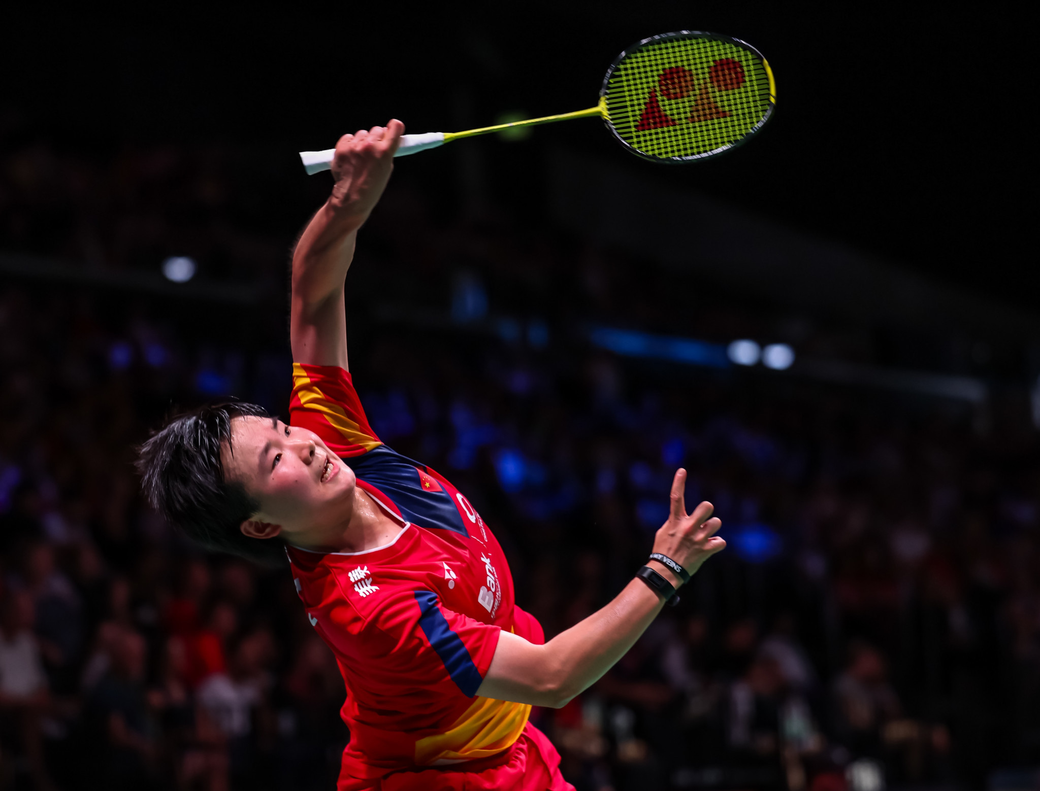 China's fifth seed He Bingjiao was defeated by compatriot Wang Zhiyi ©Badmintonphoto