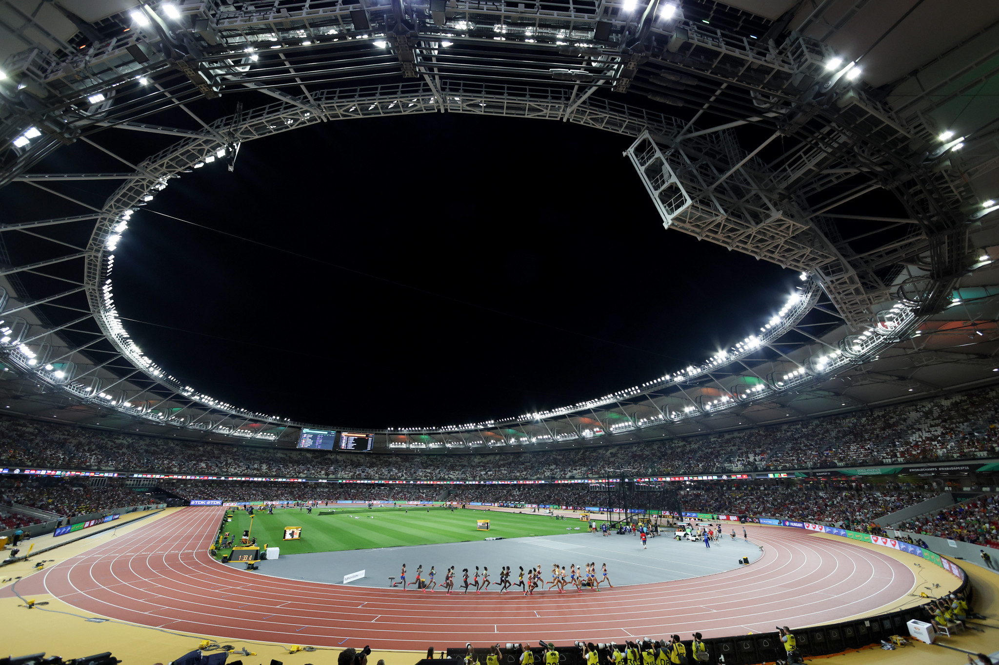 Budapest is staging the ongoing World Athletics Championships, and FISU Acting President Leonz Eder believes the Hungarian capital would be 