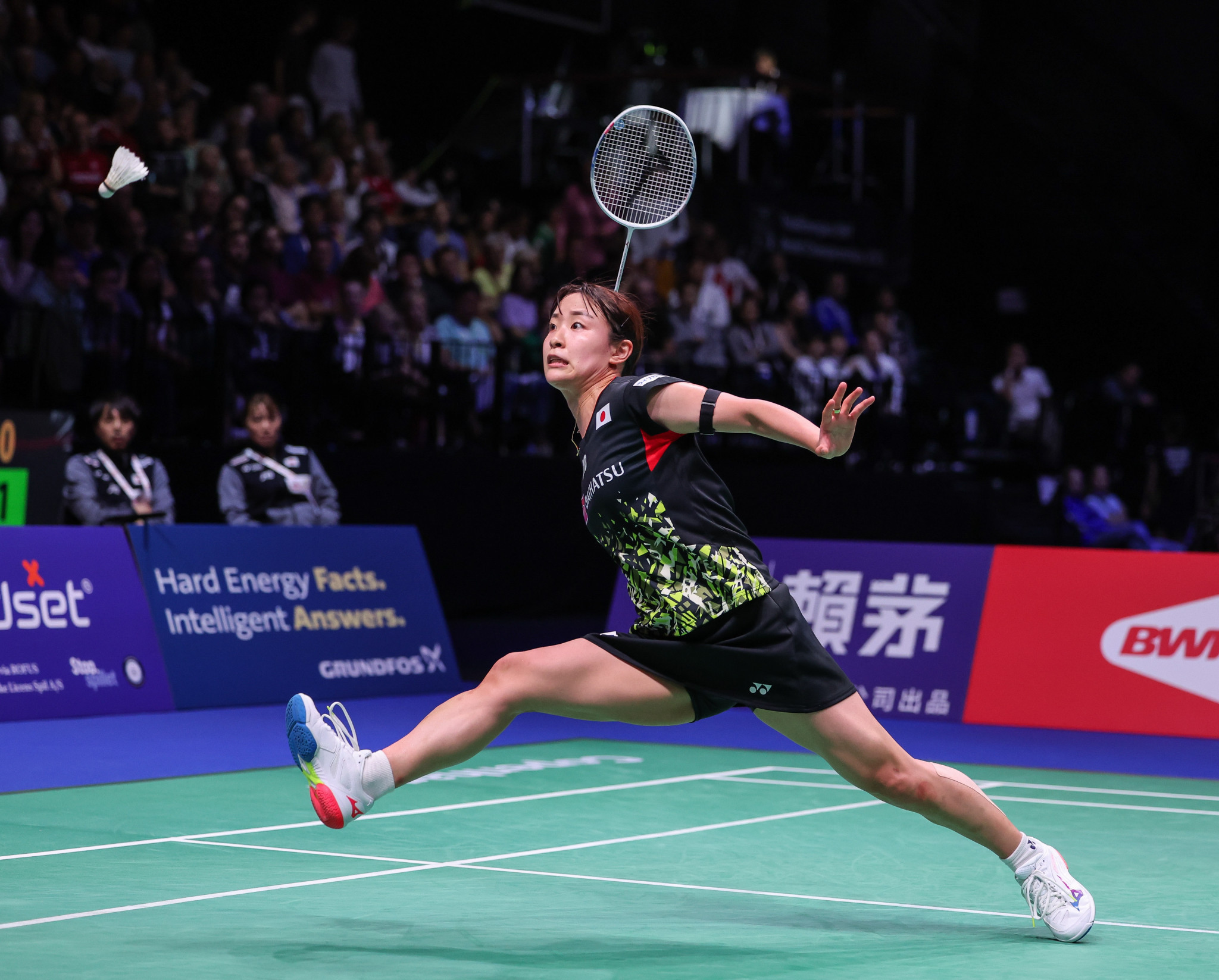 Nozomi Okuhara of Japan won the first game before slipping to defeat to An Se-young of South Korea ©Badmintonphoto