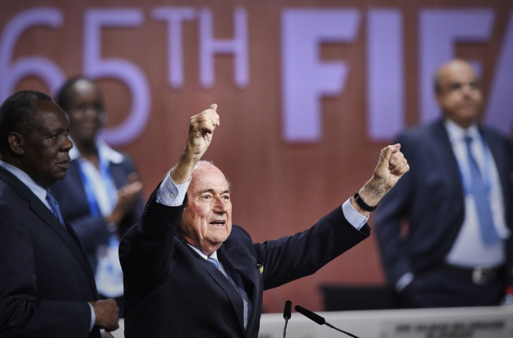 Sepp Blatter has been forced into a second round of voting in the FIFA Presidential contest ©AFP/Getty Images