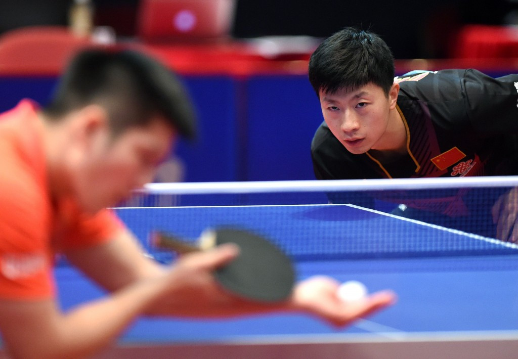 China’s Ma Long defeated team-mate Fan Zhendong in the men's singles East Asia Zone final