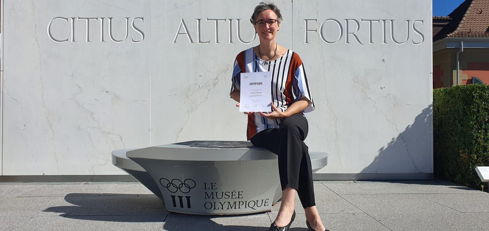 IOC-certified safeguarding officer Sophie Bordet explained how education can help young athletes 