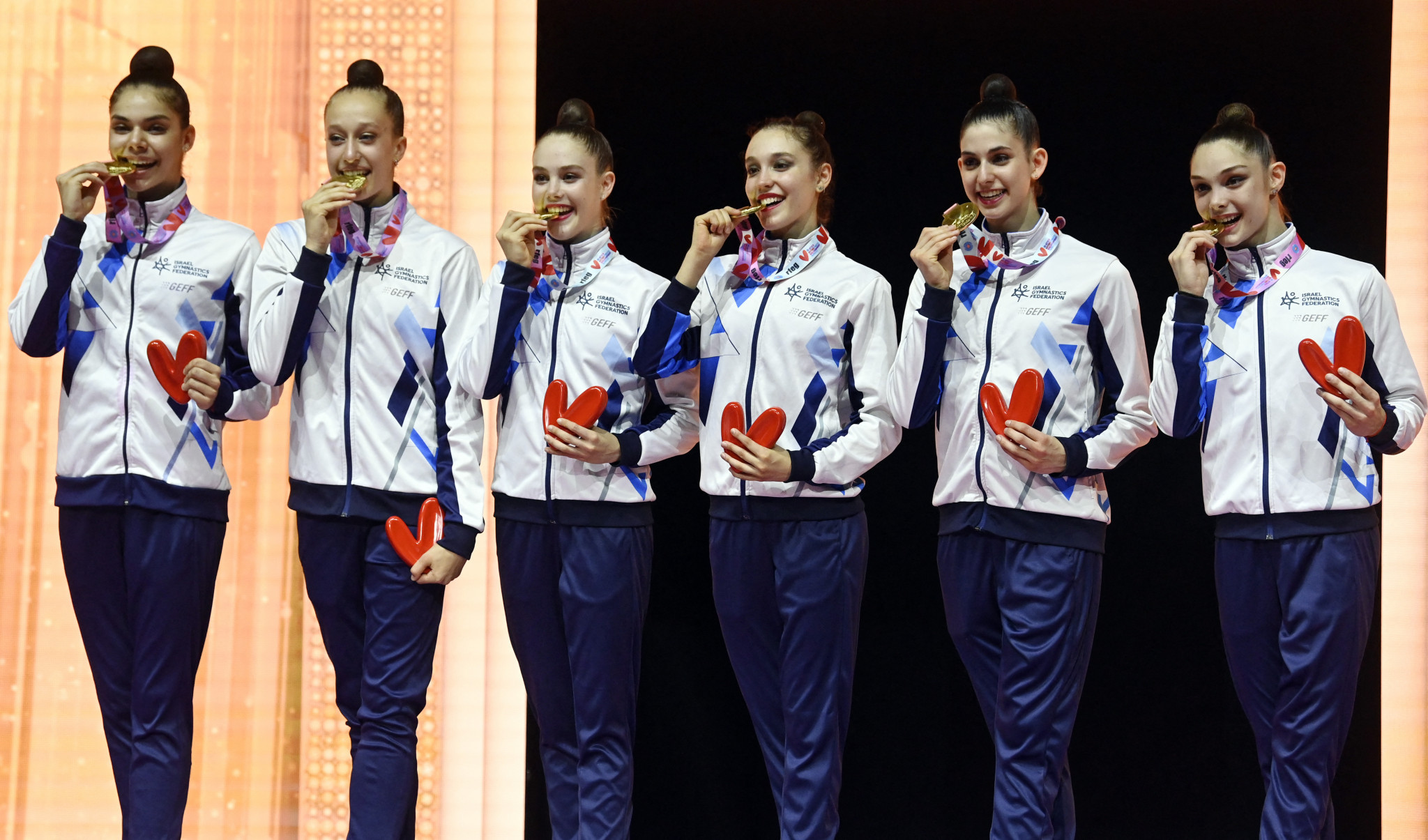 Israel comeback to win all-around group title in Valencia 