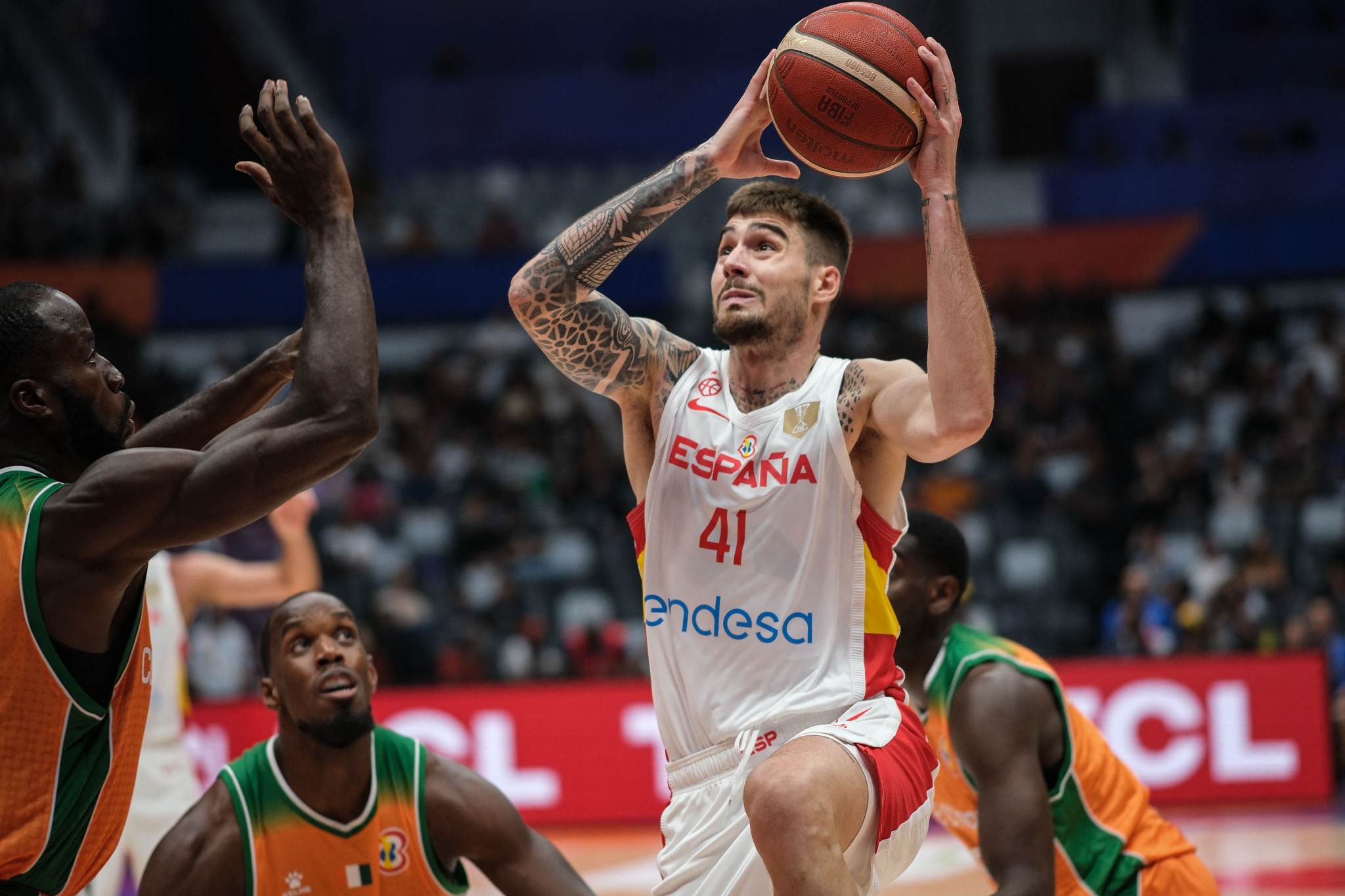 Holders Spain start FIBA World Cup defence with victory against Ivory Coast