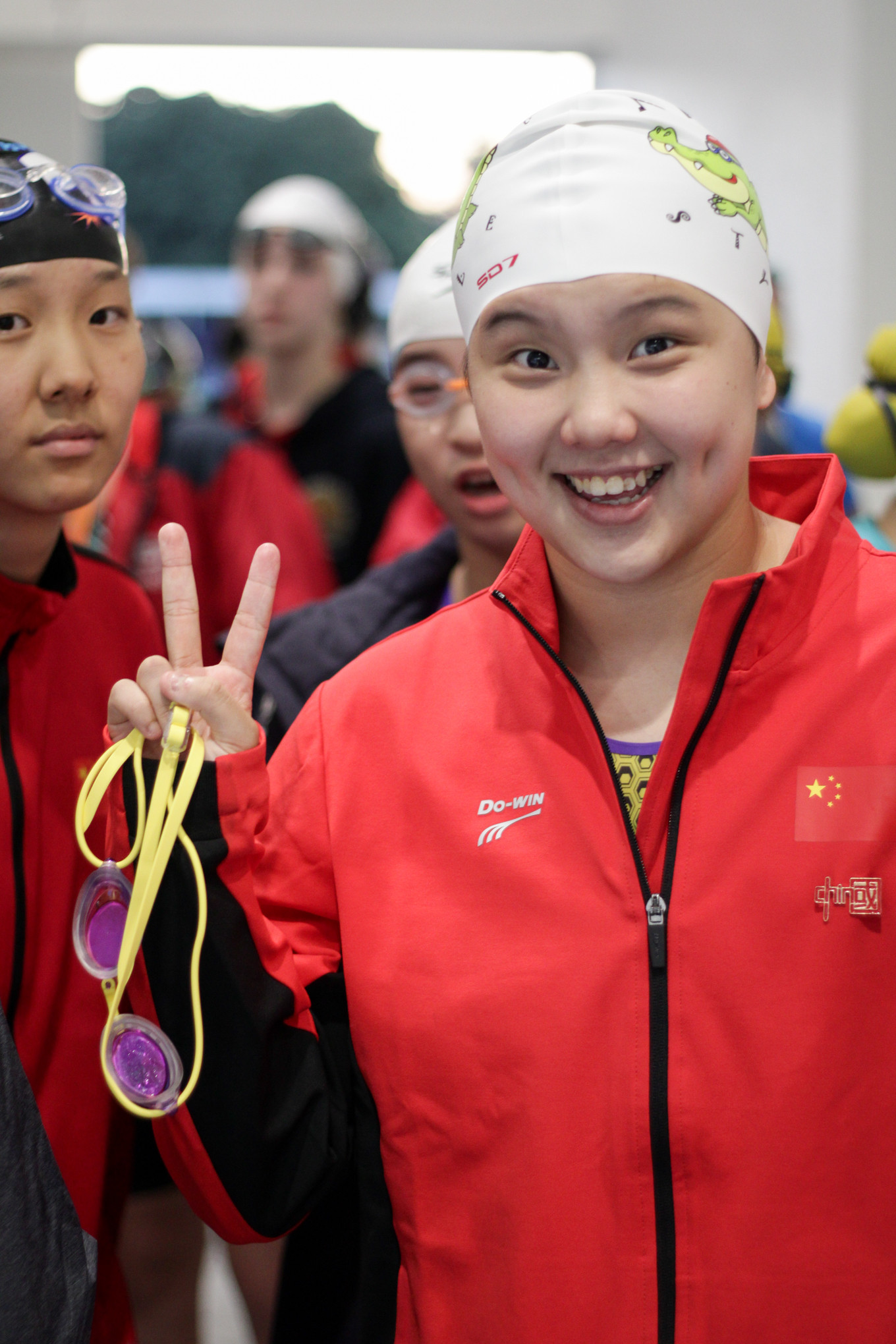 China had a good outing in swimming events ©ISF