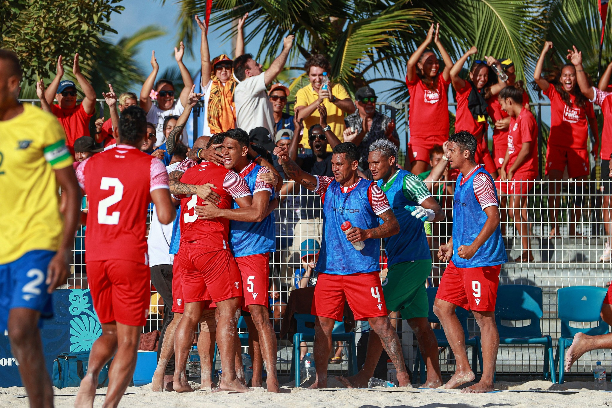 Host nation Tahiti convincing winners of OFC Beach Soccer Nations Cup