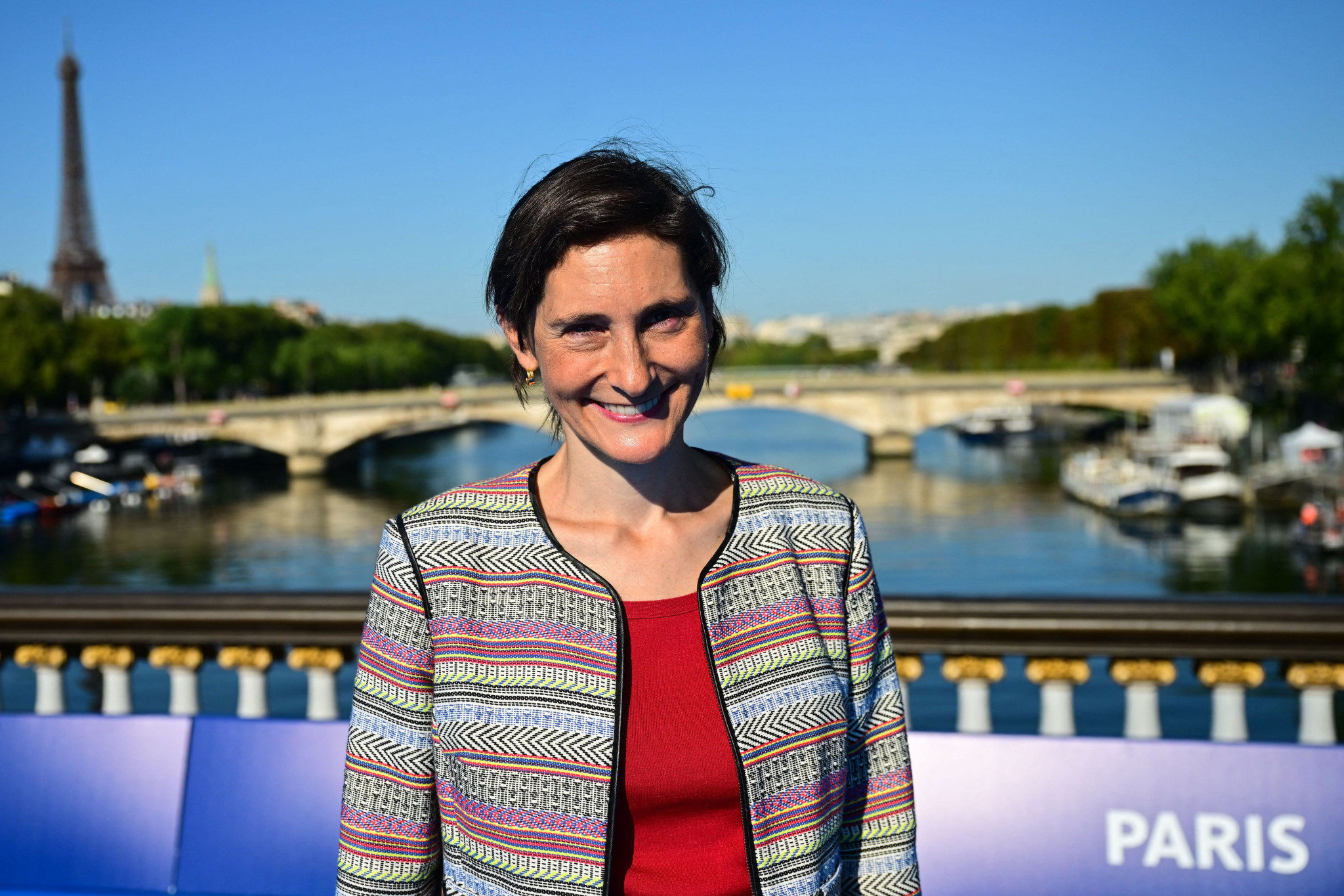 French Sports Minister Amélie Oudéa-Castéra has called for a meeting with French Athletics Federation officials on August 29 to discuss the performance in Budapest ©Getty Images