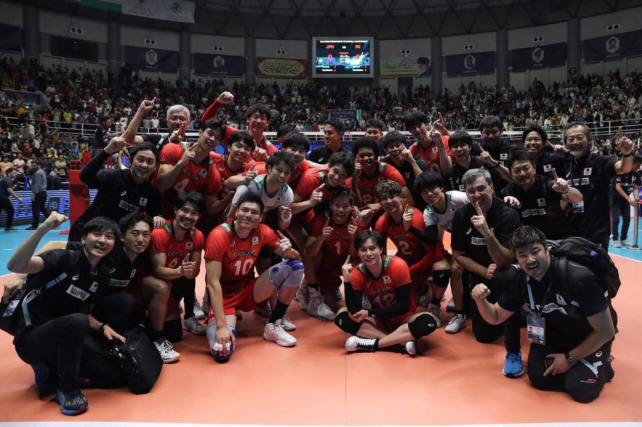 Japan won the Asian Men's Volleyball Championship for the 10th time ©AVC