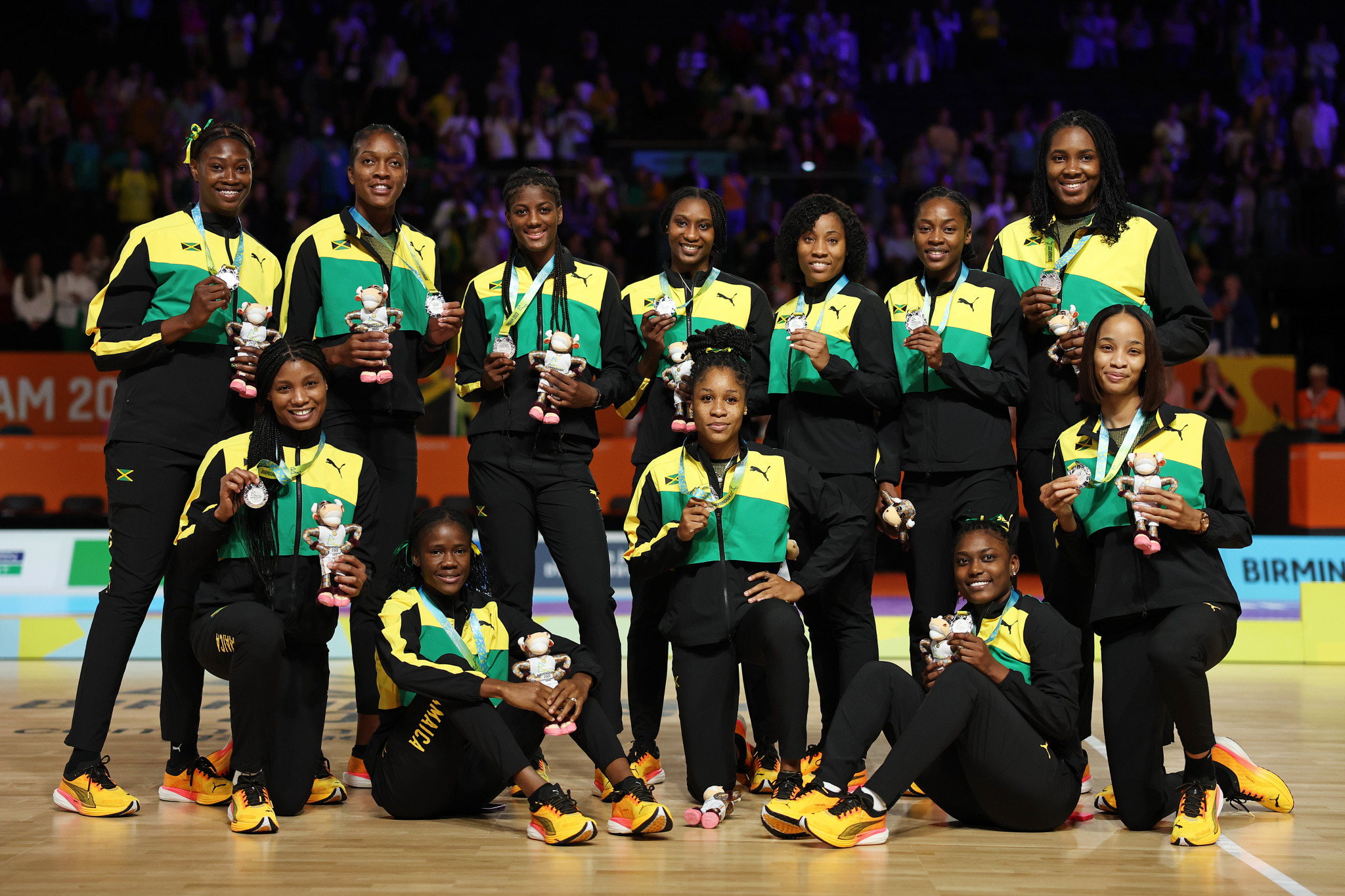 Latanya Wilson was a member of Jamaica's silver medal winning team at the Birmingham 2022 Commonwealth Games ©Getty Images
