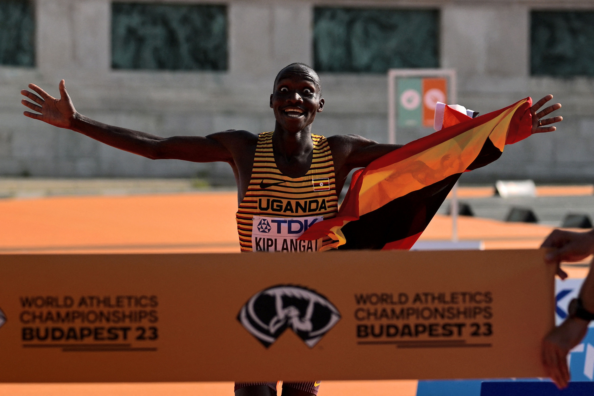 The final day in Budapest had begun with Uganda's Victor Kiplangat winning the men's marathon at Heroes' Square ©Getty Images