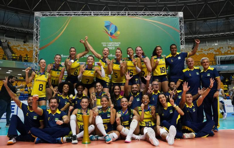 Brazil extend domination of Women's South American Volleyball Championship