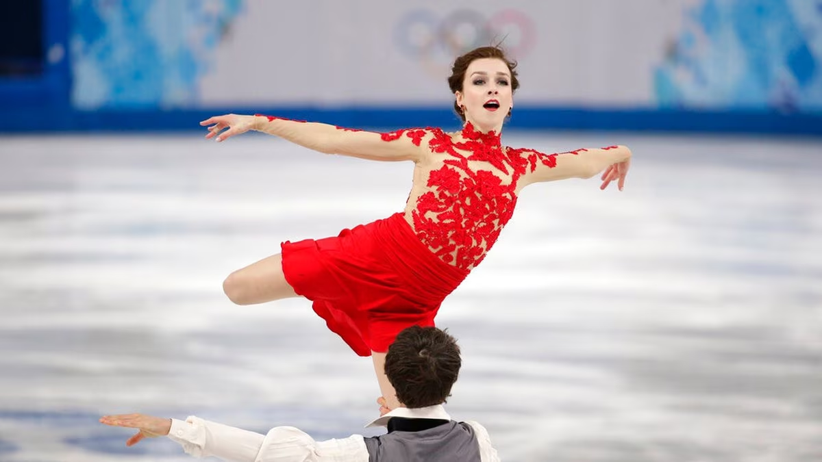 Alexandra Paul represented Canada in the ice dance at the 2014 Winter Olympics in Sochi with Mitch Islam, who she later married and had a son with ©Getty Images