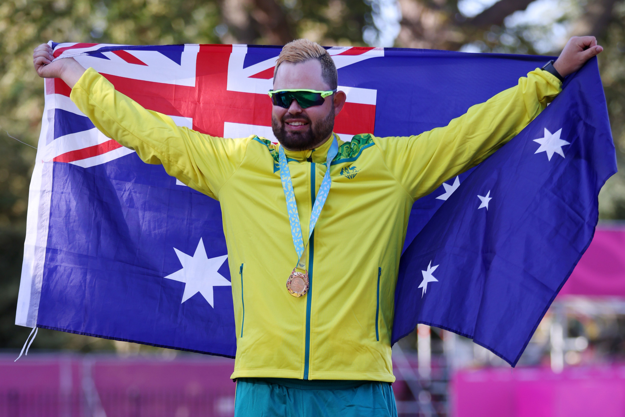 Aaron Wilson of Australia will emulate the legendary David Bryant if he can add World Singles gold to his Commonwealth Games gold medals ©Getty Images