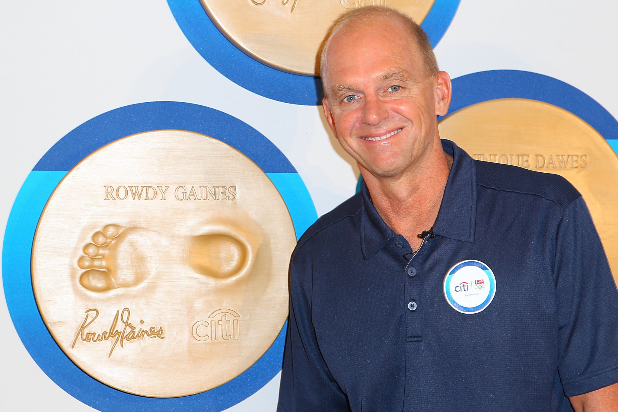 Triple Olympic swimming gold medallist Rowdy Gaines, now a swimming analyst for NBC is set to participate in the USC Course ©Getty Images 