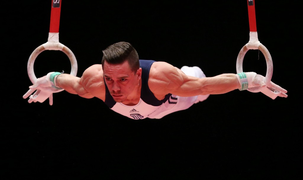 Greece's Eleftherios Petrounias has been selected as the first Rio 2016 Torchbearer for the Olympic Relay  ©Getty Images