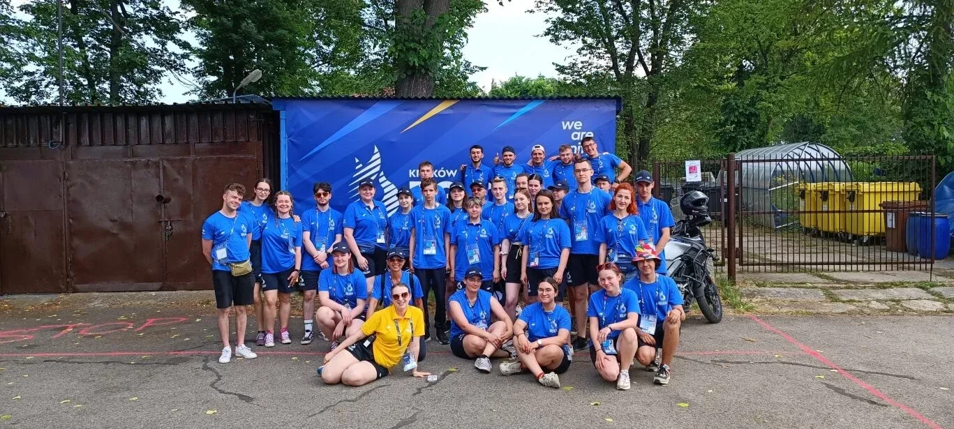 European Games volunteers receive gifts from Kraków-Małopolska 2023