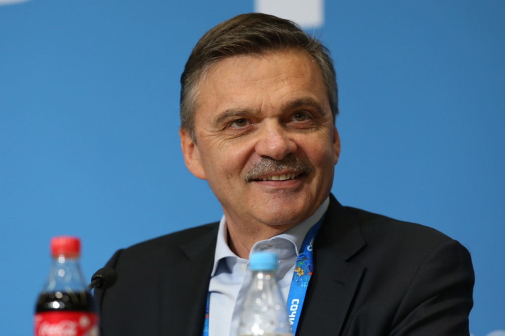 René Fasel looks set to be re-elected as head of the International Ice Hockey Federation after the world governing body named him as the only Presidential candidate ahead of next month’s IIHF Council election ©IIHF