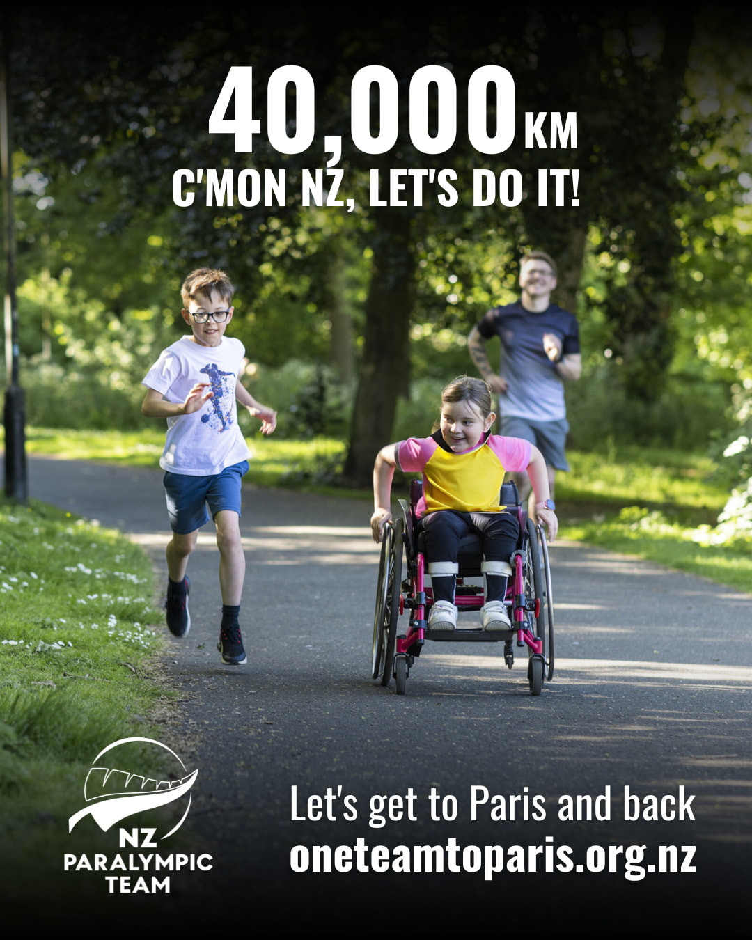 Paralympics New Zealand sets virtual 40,000km target for residents to boost Paris 2024 preparations