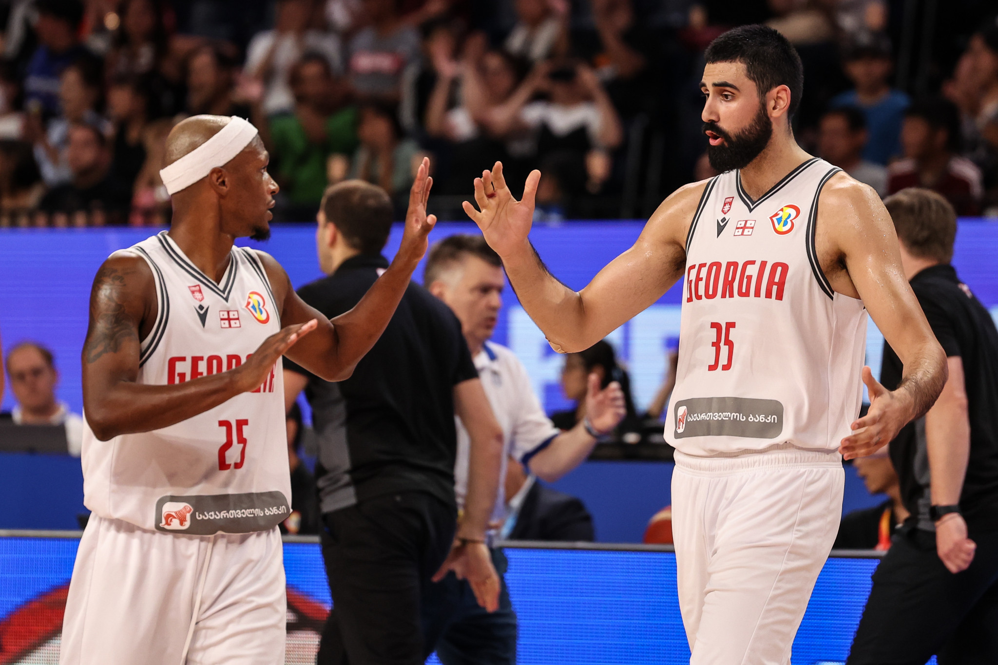 Georgia advance at FIBA World Cup to keep dream maiden tournament alive