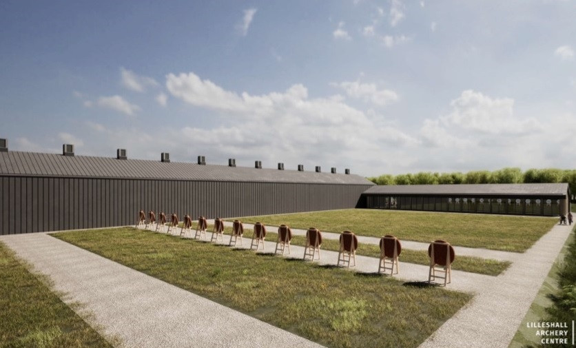 Target ranges at the new centre will enable shooting to continue throughout the year ©Darnton B3 (DB3) Architects 