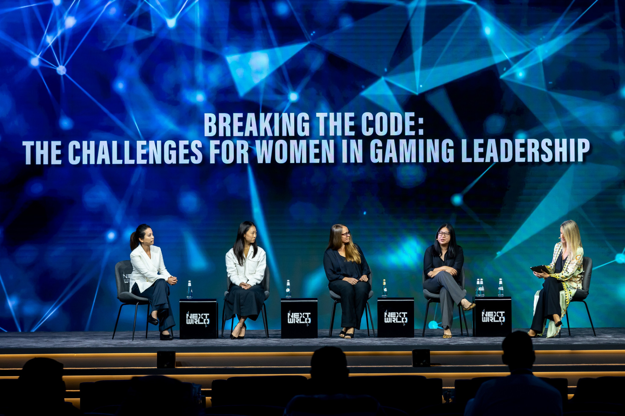 The challenges for women in gaming leadership was among the topics covered during the Next World Forum in Riyadh ©Saudi Esports Media