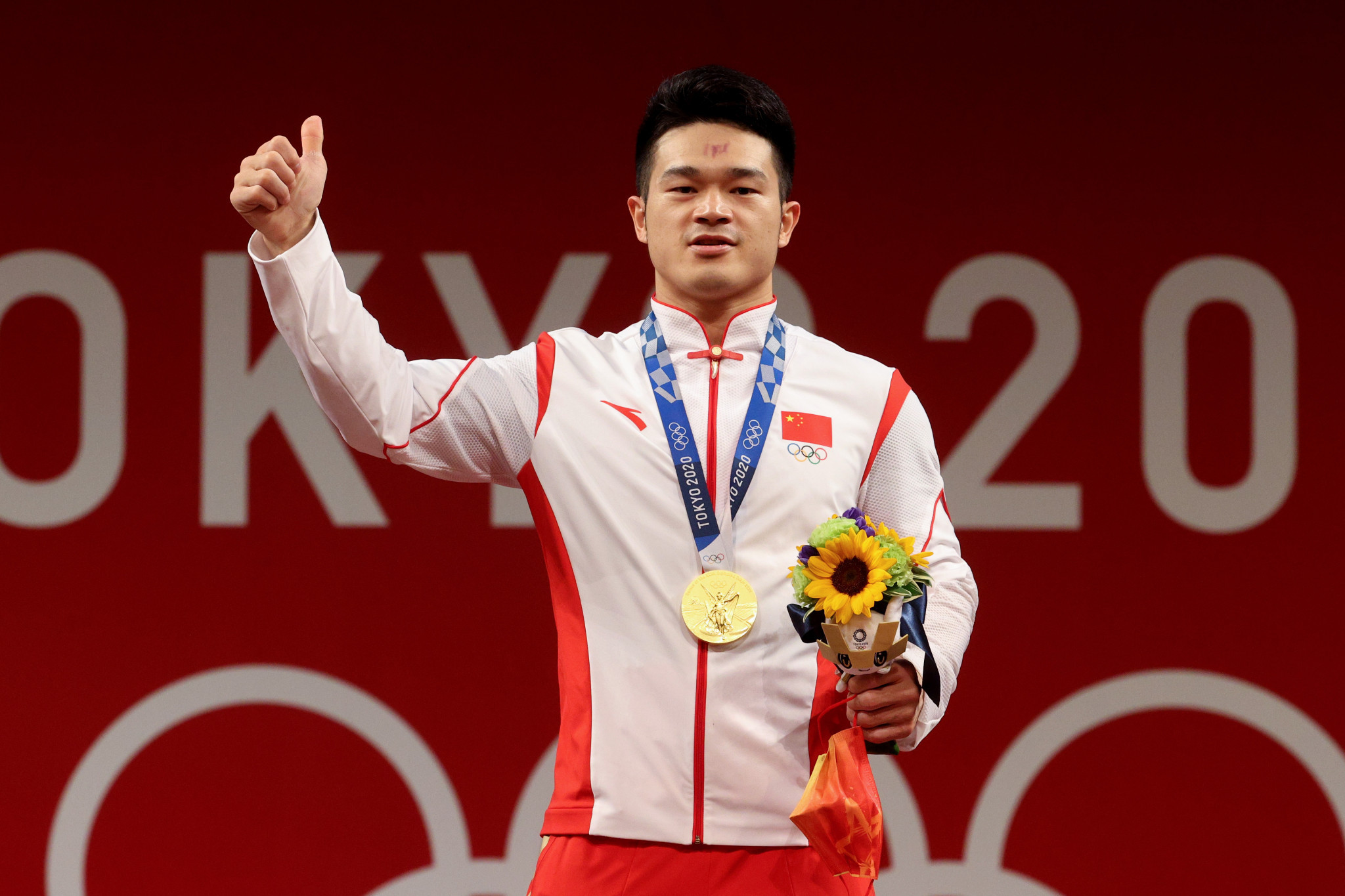 China's Shi Zhiyong is set to lift at the World Weightlifting Championships in Riyadh for the first time since winning Olympic gold at Tokyo 2020 ©Getty Images