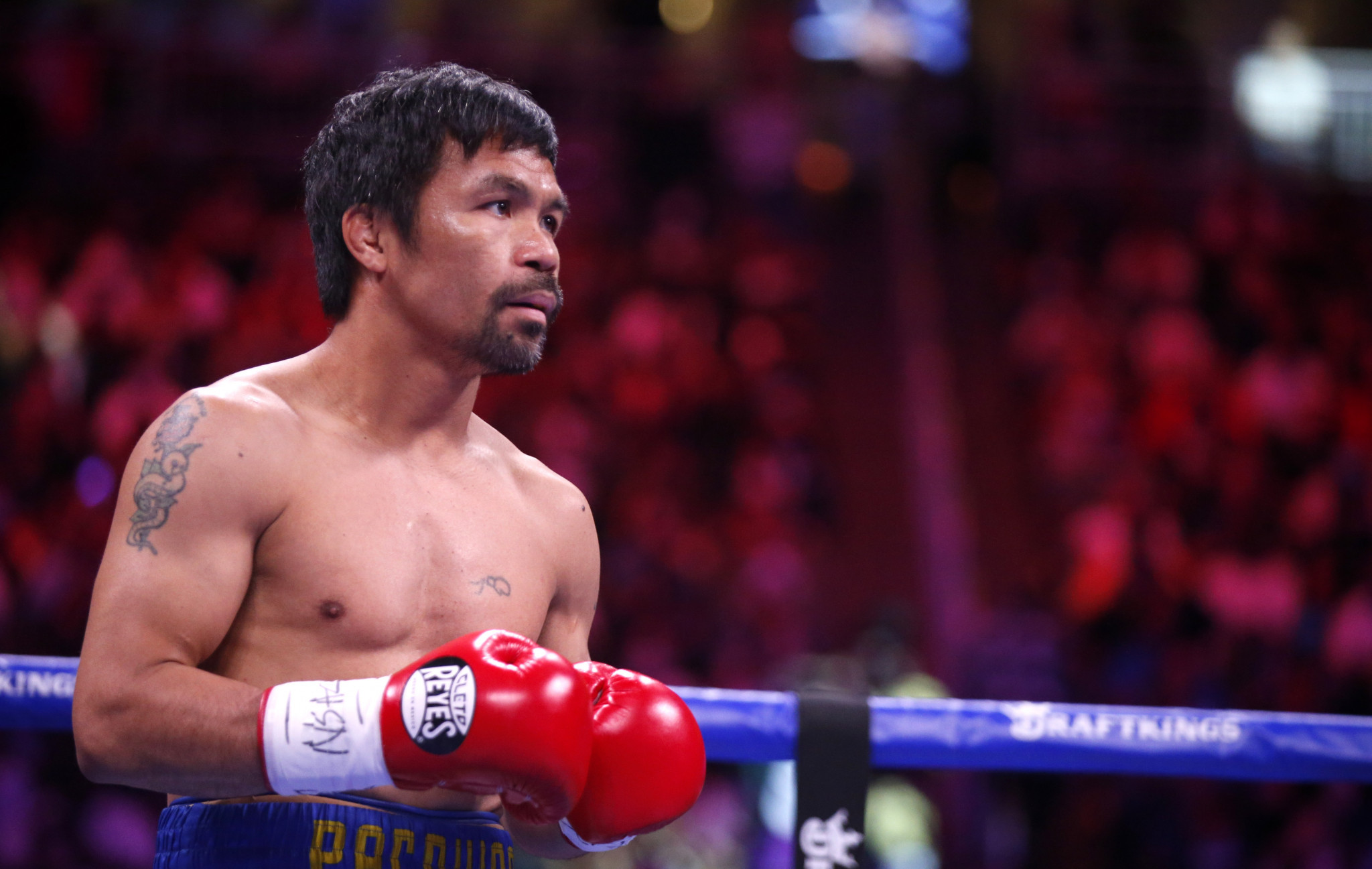 Manny Pacquiao is hoping to make his Olympic debut at Paris 2024 ©Getty Images