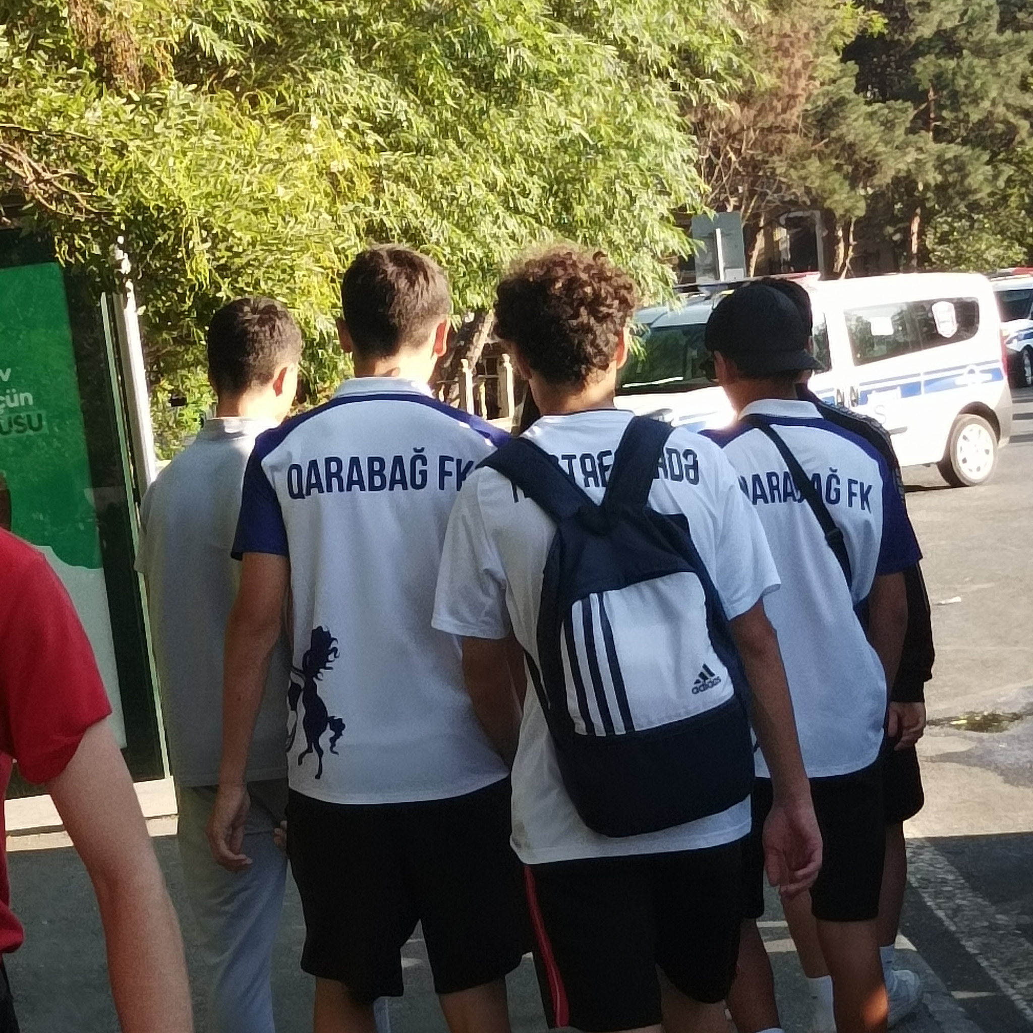 FK Qarabağ  enjoy the support of many in Baku ©ITG