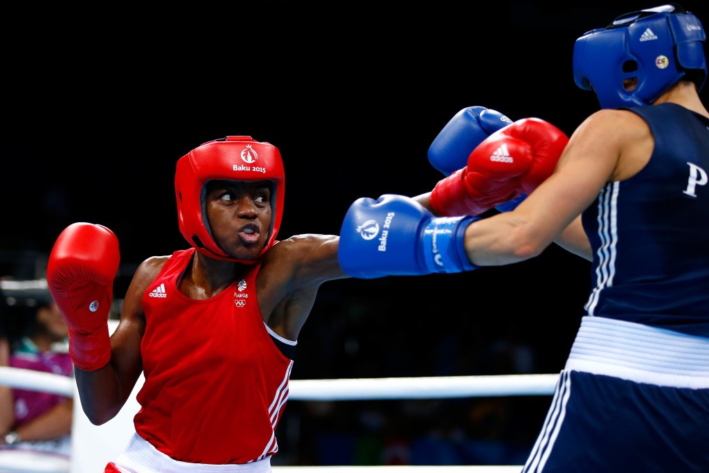 British flyweight Nicola Adams booked her place at Rio 2016 after cruising to victory