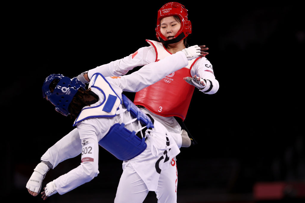 Asia rules day two of World Taekwondo Grand Prix in Paris as Ban-ki Moon looks on