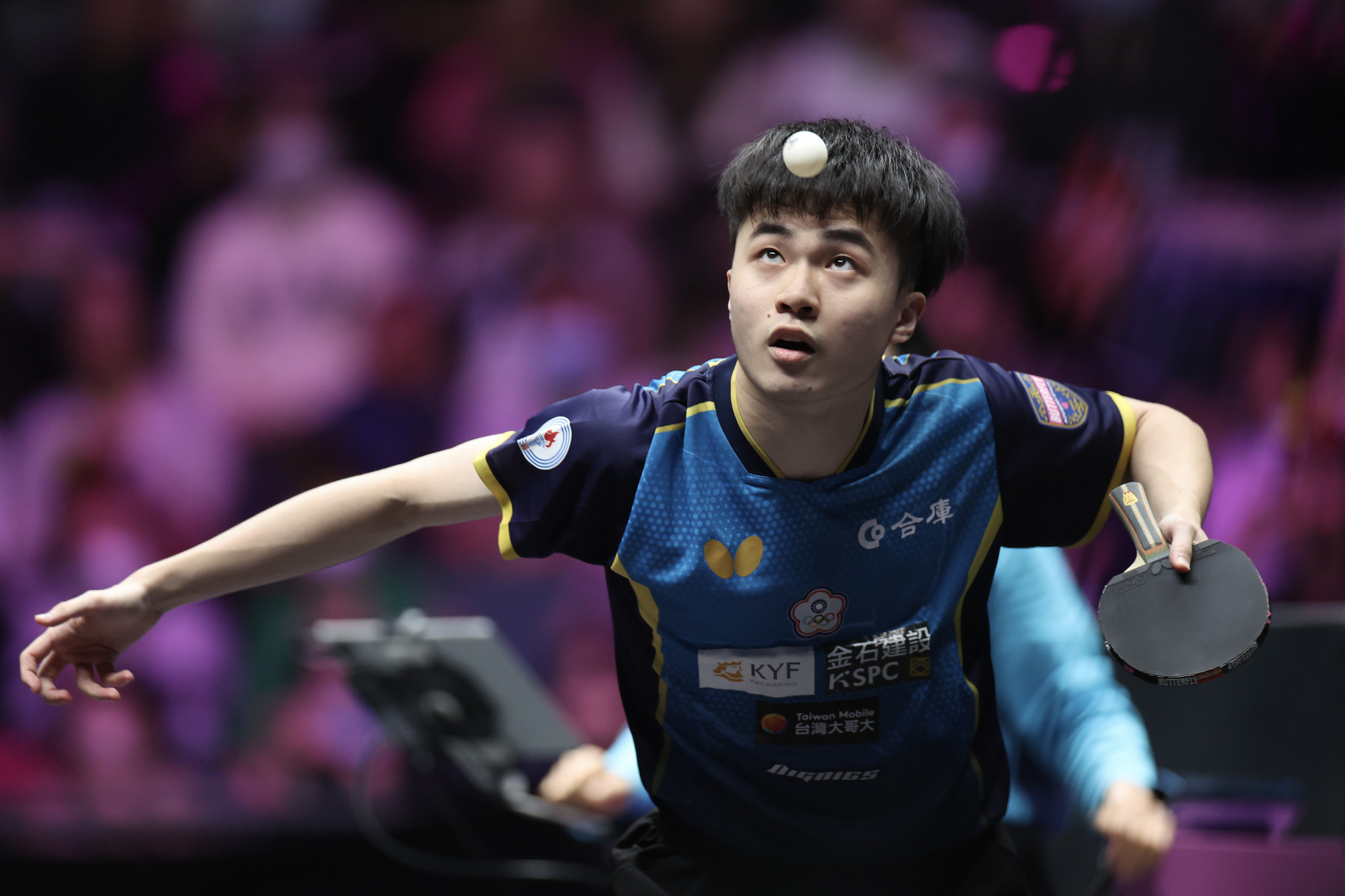  Olympic mixed doubles bronze medallist Lin Yun-Ju of Chinese Taipei won the men's singles title at the WTT Contender in Almaty ©Getty Images