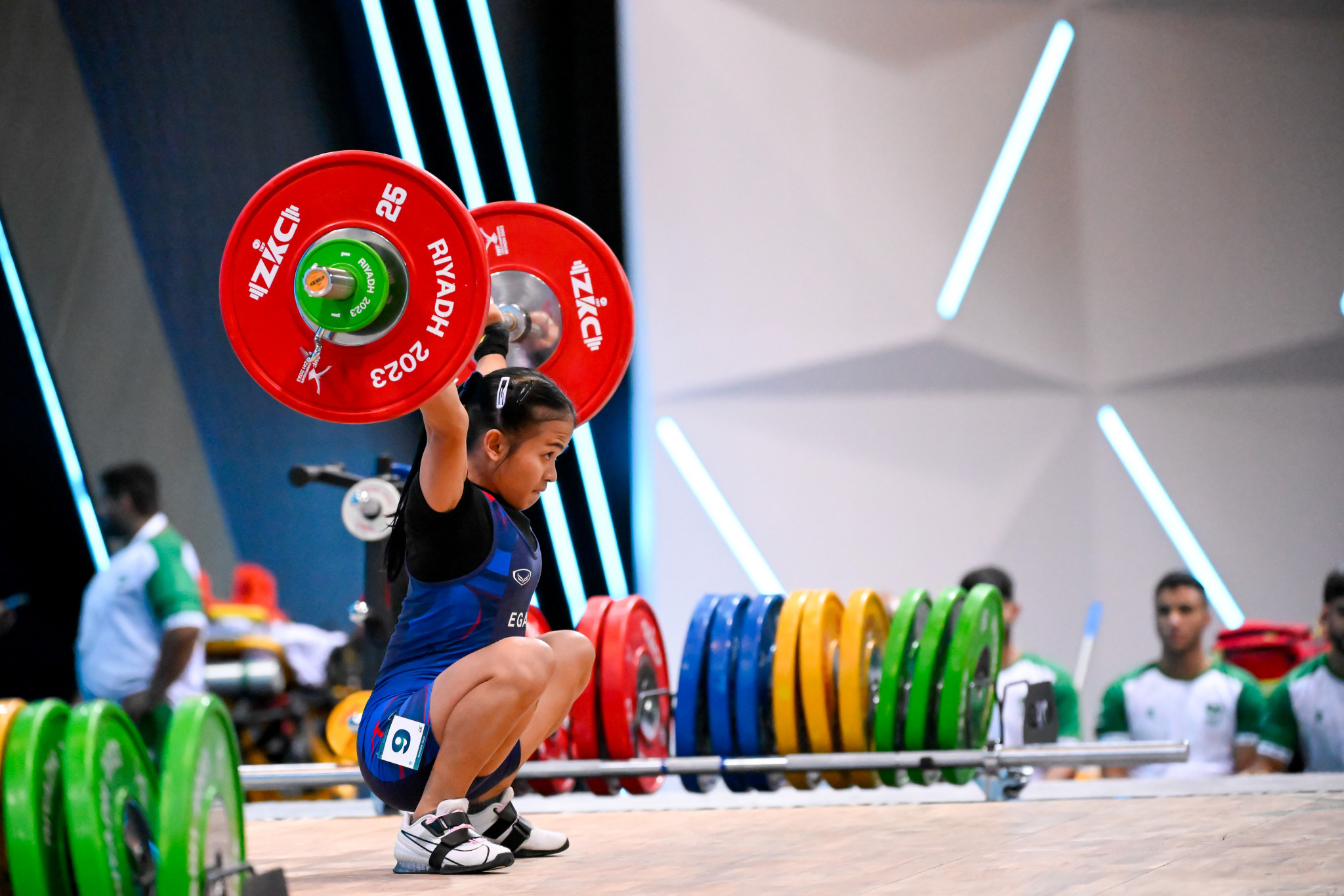 Weightlifters wild screams greet landmark moment for sport in Madagascar