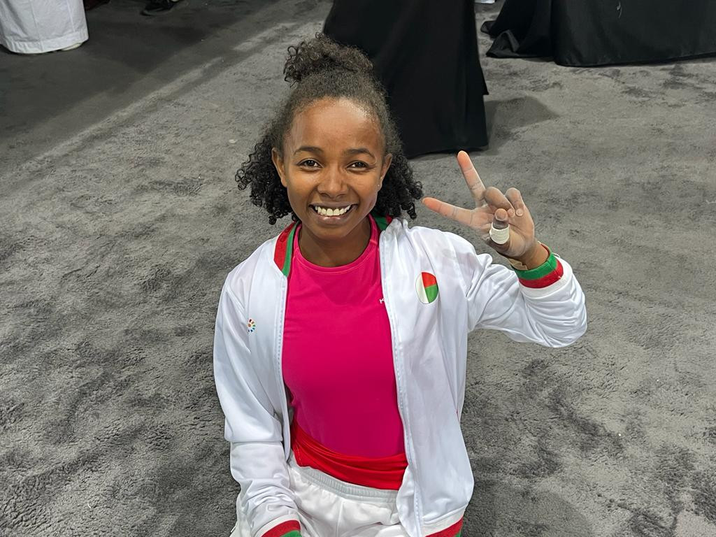 Sporting history for Madagascar on day one of IWF World Championships