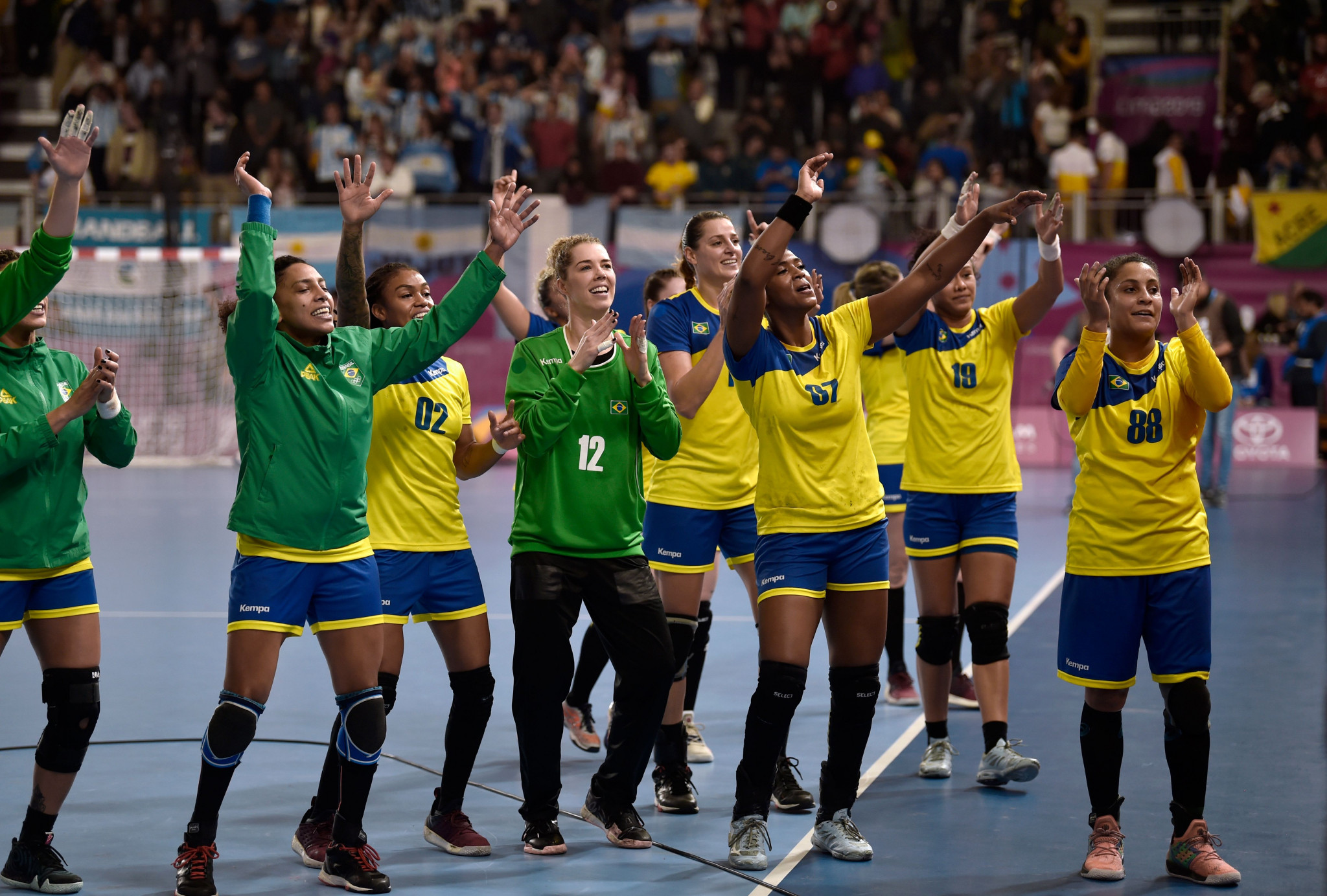 Brazil are seeking a seventh consecutive women's handball gold at the Pan American Games ©Getty Images