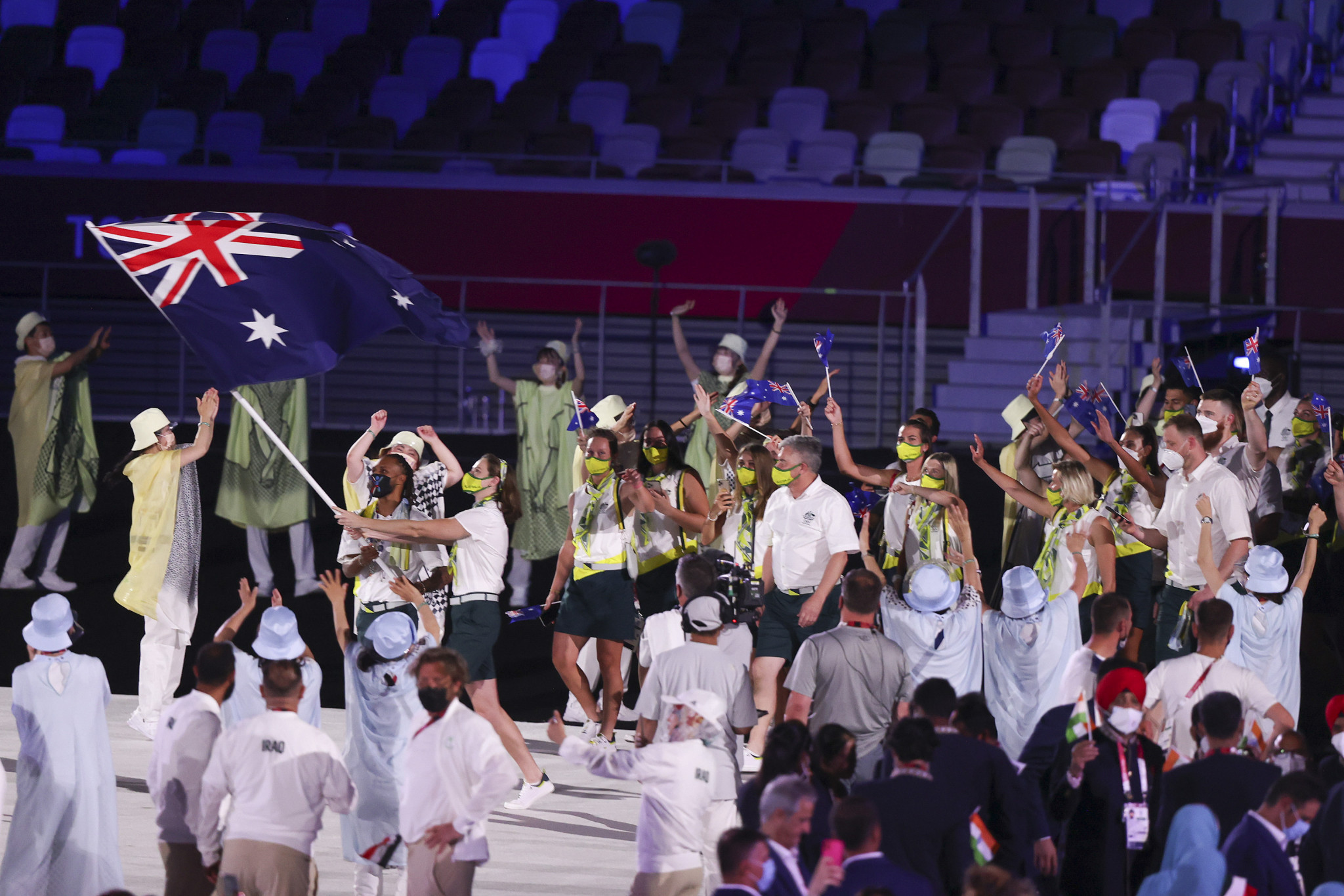 Australia earned a joint-record 17 golds at the Tokyo 2020 Olympics, but has not set a medal target for Paris 2024 ©Getty Images