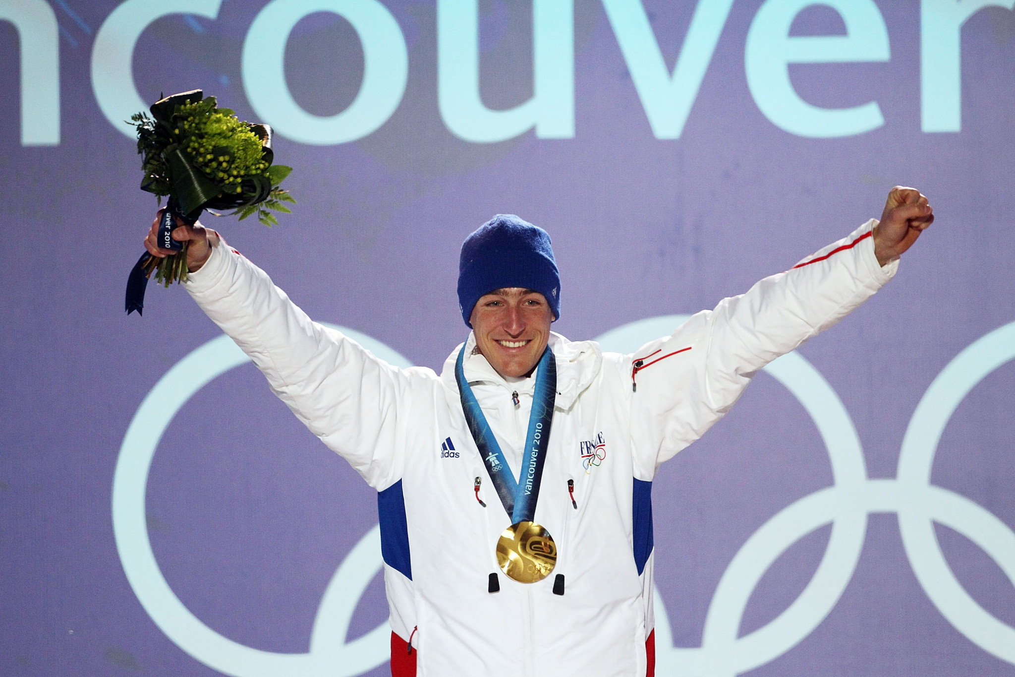Vincent Jay was a surprise winner of the men's 10km sprint biathlon race at the Vancouver 2010 Winter Olympics ©Getty Images