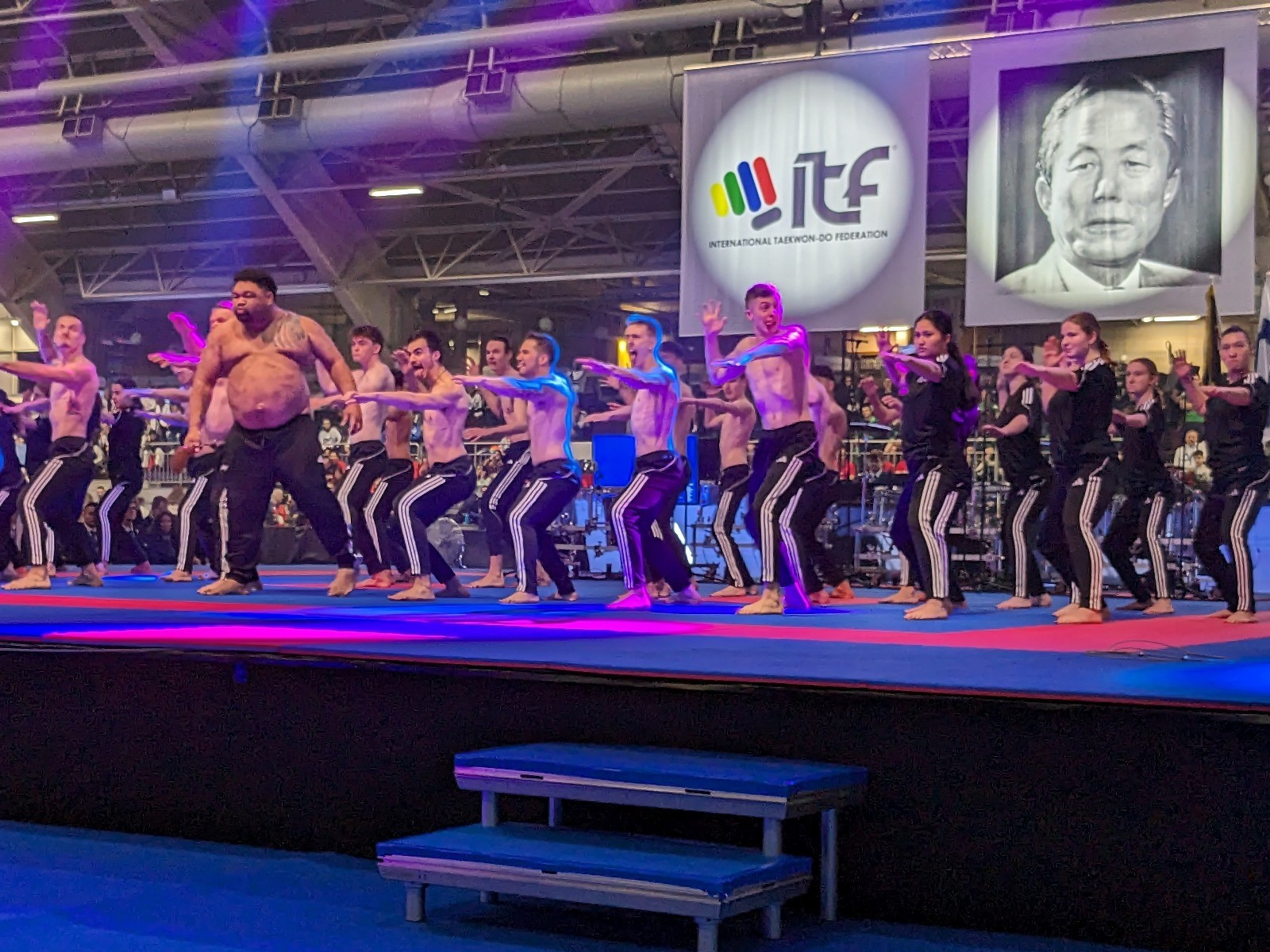 New Zealand's team performed the haka in an powerful cultural dimension to the Opening Ceremony ©ITF