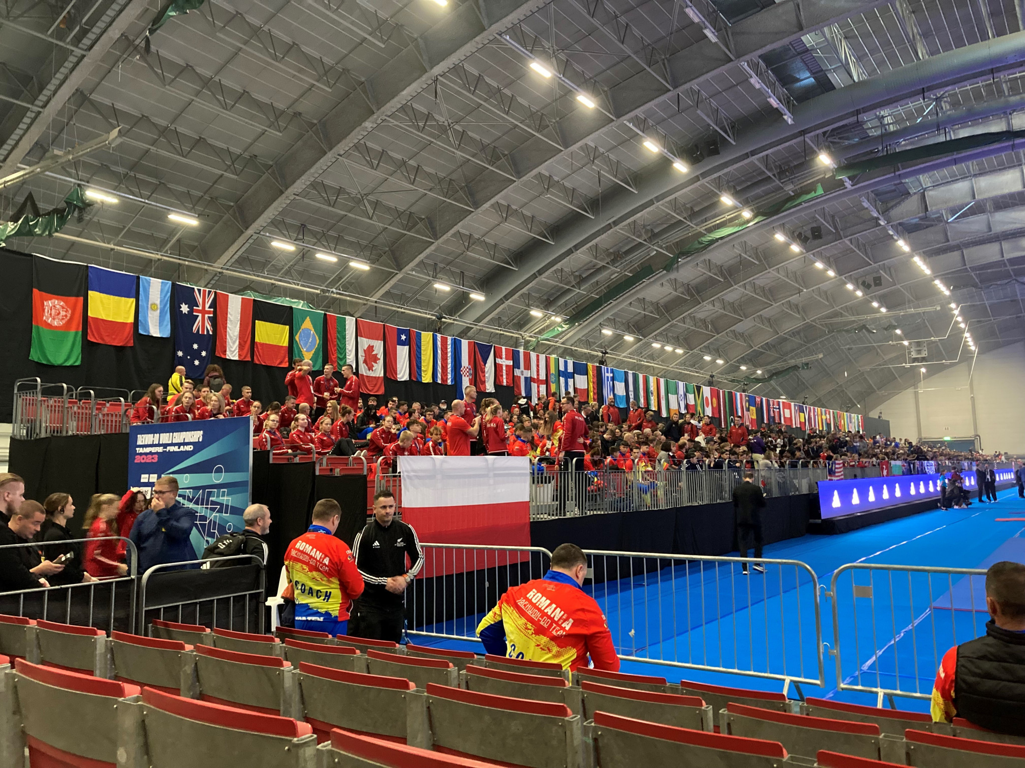 Approximately 2,500 people are in Tampere for the ITF World Championships ©ITG
