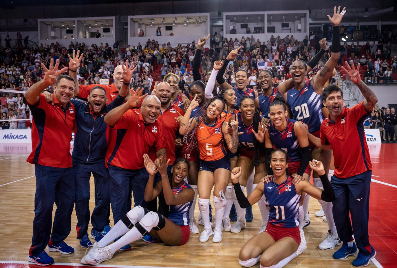 The Dominican Republic won the Women’s NORCECA Volleyball Championship title for a fourth time ©NORCECA