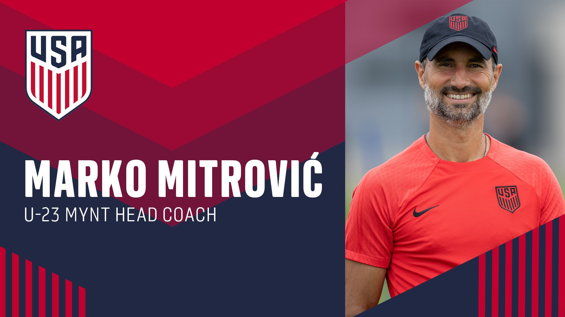 Mitrović named head coach of US men’s football team for Paris 2024