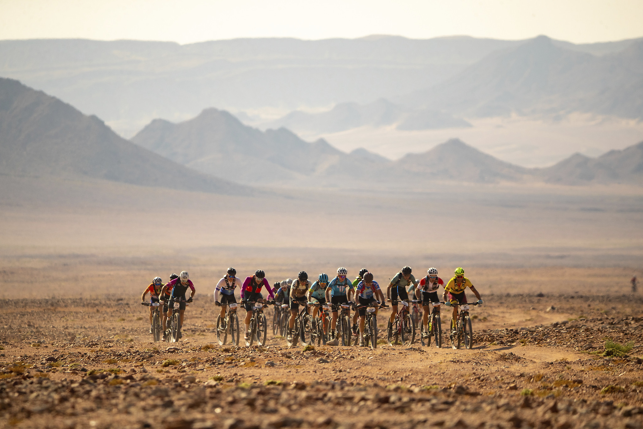 Mountain biking is again on the programme for the Neom Beach Games ©Neom Beach Games