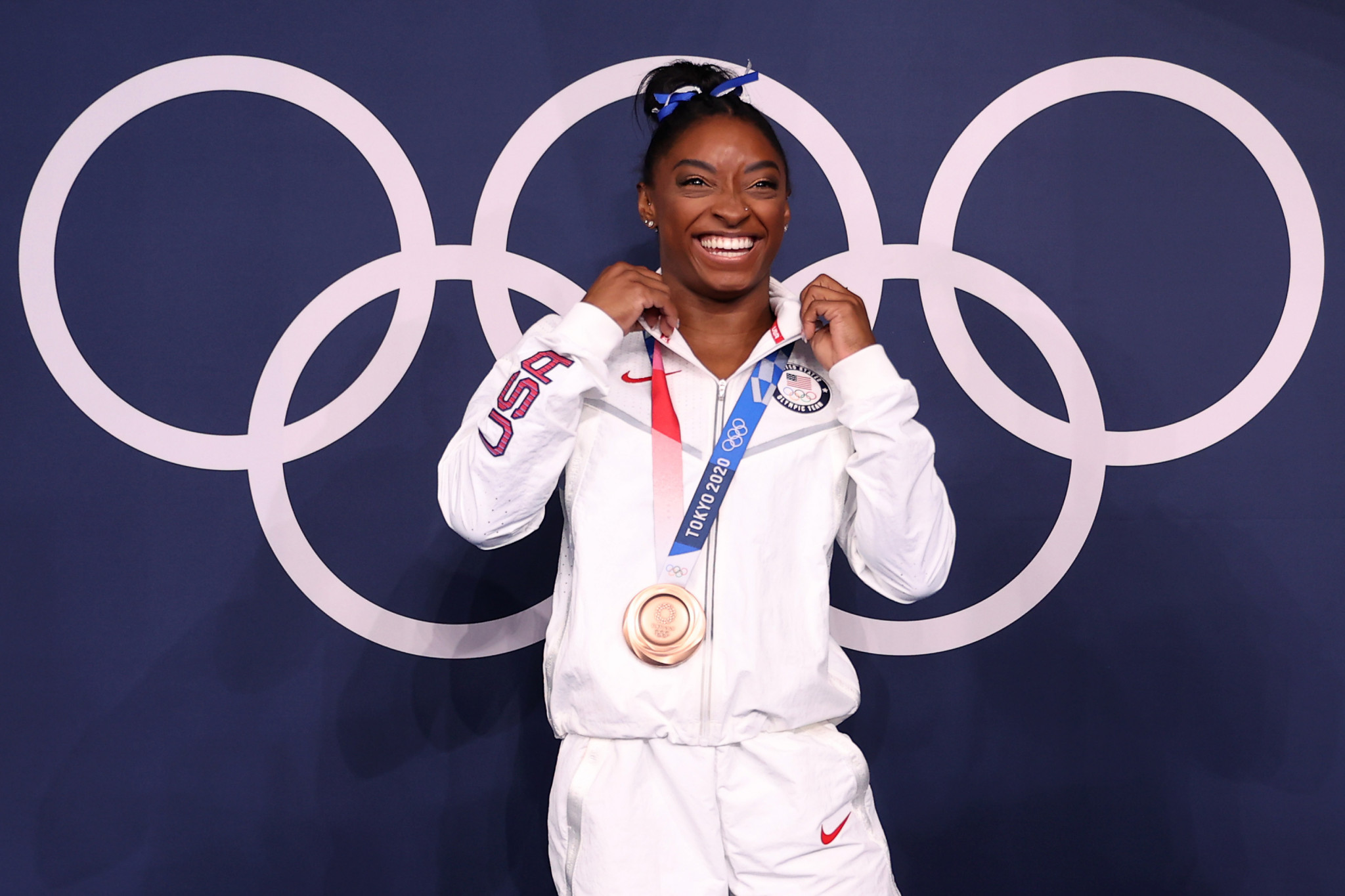 Biles confirms for first time that goal is to compete at Paris 2024