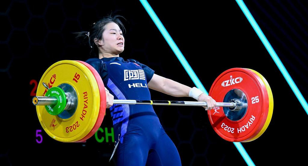 Luo Shifang gave China a fourth win in as many days at the IWF World Championships in Riyadh ©IWF