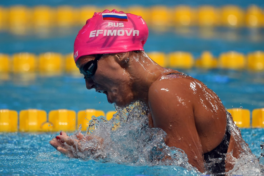FINA turn down appeal from Efimova to lift meldonium ban in time to compete at Russian Olympic trials