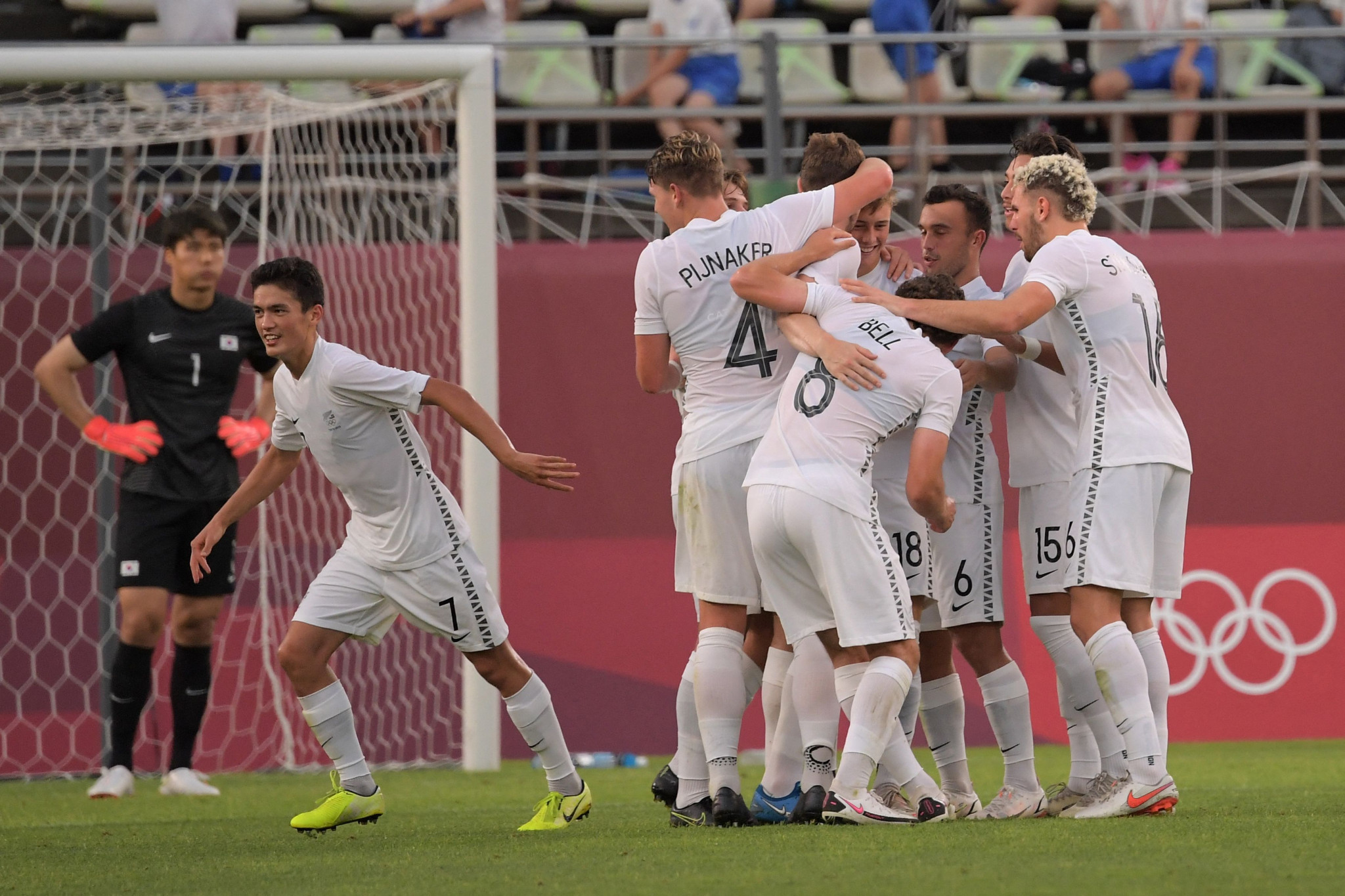 New Zealand progressed to the men's football quarter-finals at the Olympics for the first time at Tokyo 2020 ©Getty Images