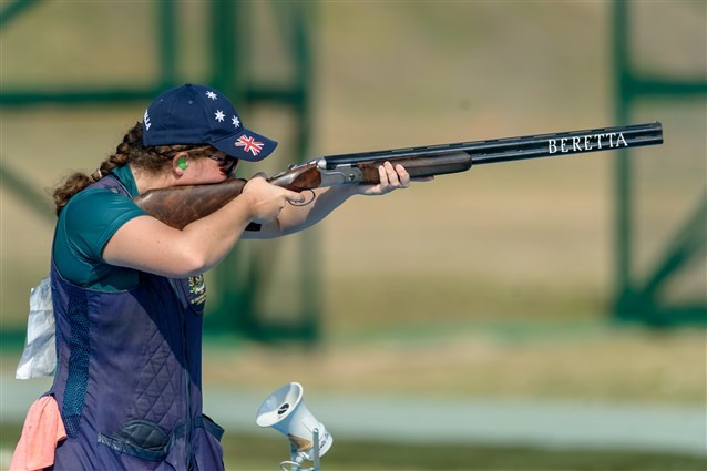 Australian Catherine Skinner topped the pile in women's trap qualification